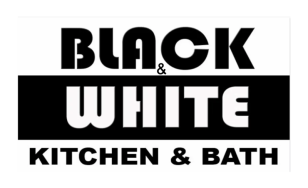 Black and White Kitchen and Bath