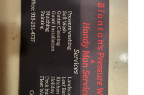 Blantons Pressure Washing and Handyman Services LLC